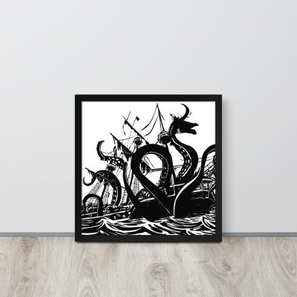 Framed Kraken